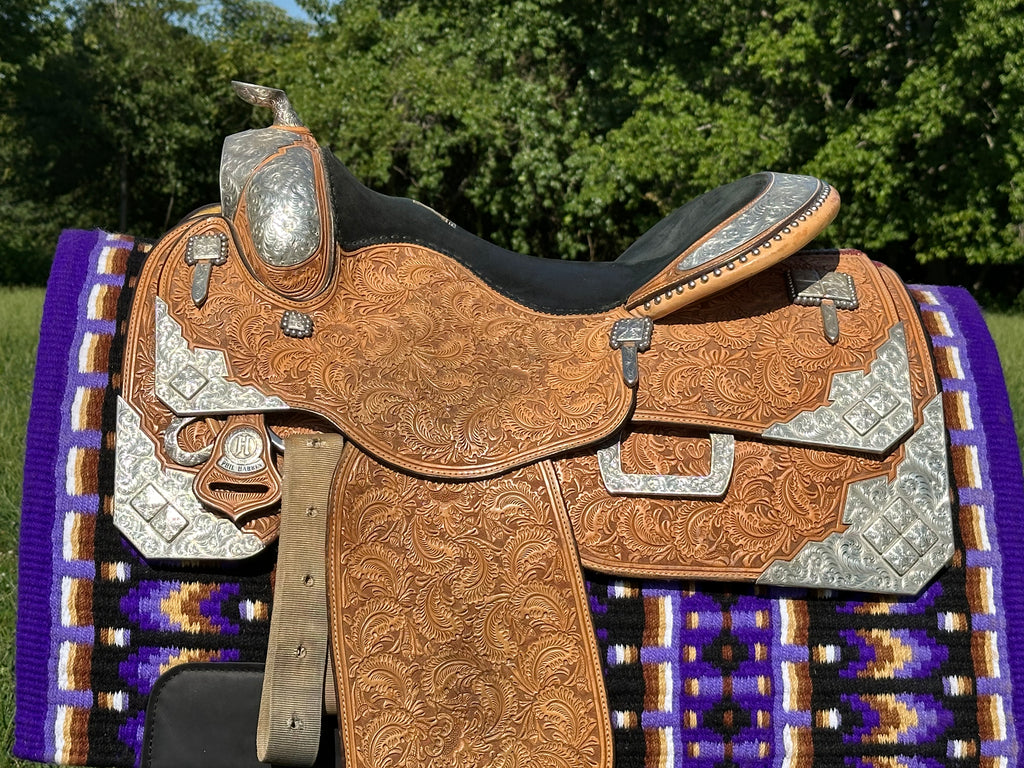 16 1/2” Harris Show Saddle – BackRoad Trading Company