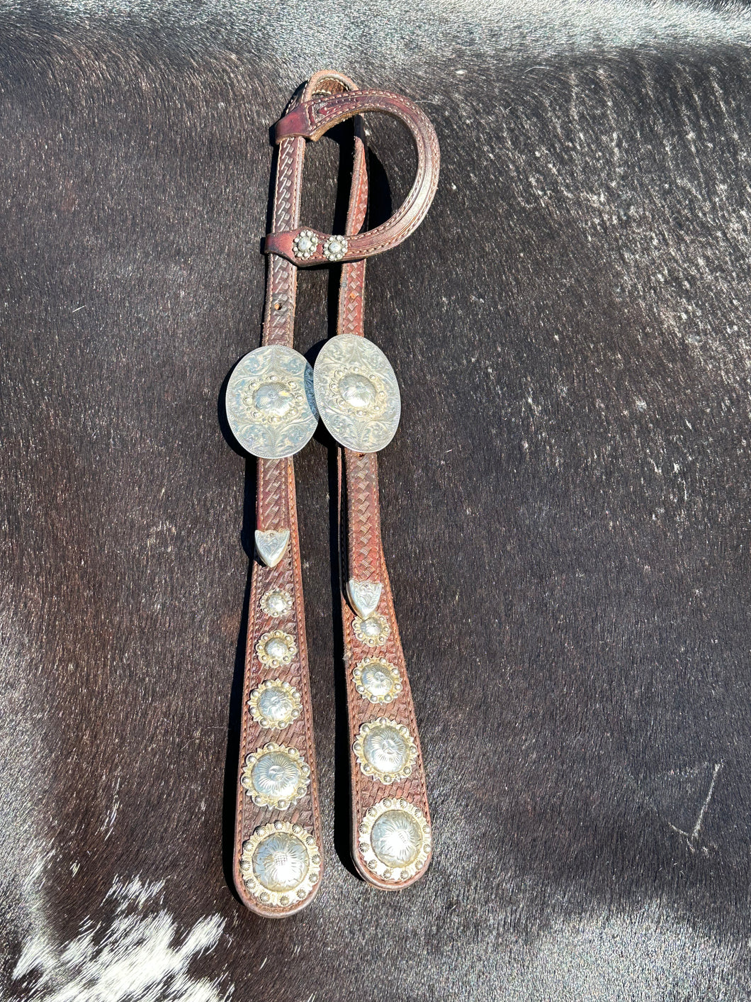 Used Vogt Sterling Overlay Show Headstall