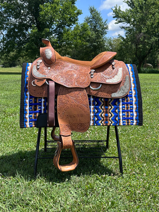 15 1/2” Blue Ribbon Show Saddle