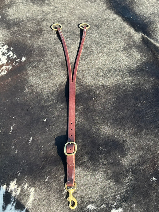 Hot Oil Leather Training Fork