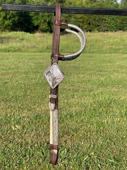 Used Blue Ribbon Show Headstall
