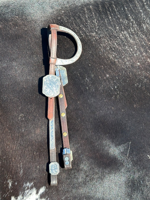 Used Cortes Sterling Overlay Show Headstall