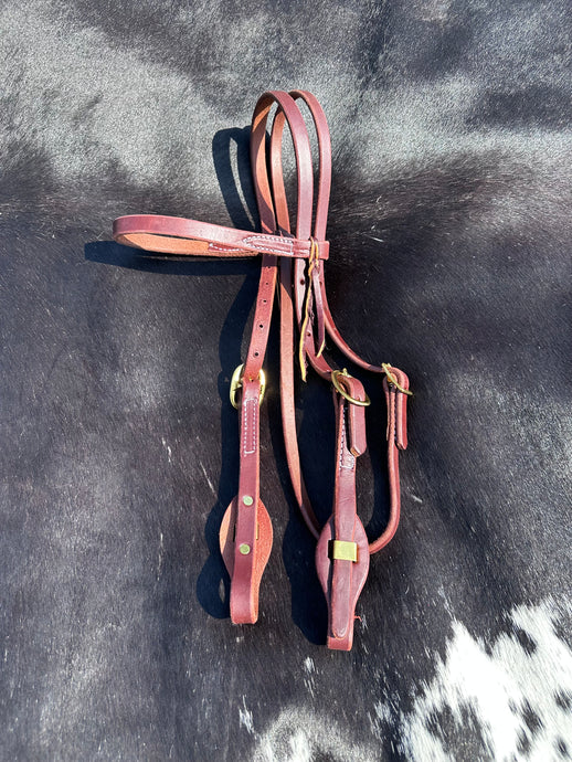 Hot Oil Browband Quick Change Headstall