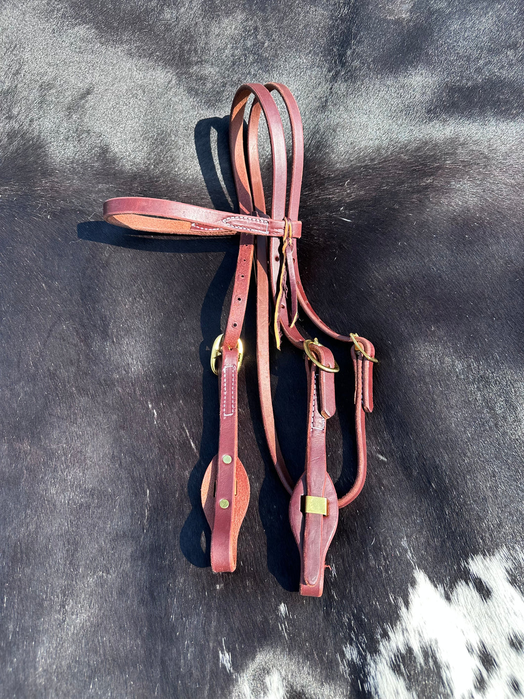 Hot Oil Browband Quick Change Headstall
