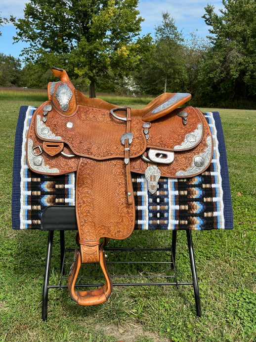 15 1/2” Blue Ribbon Show Saddle