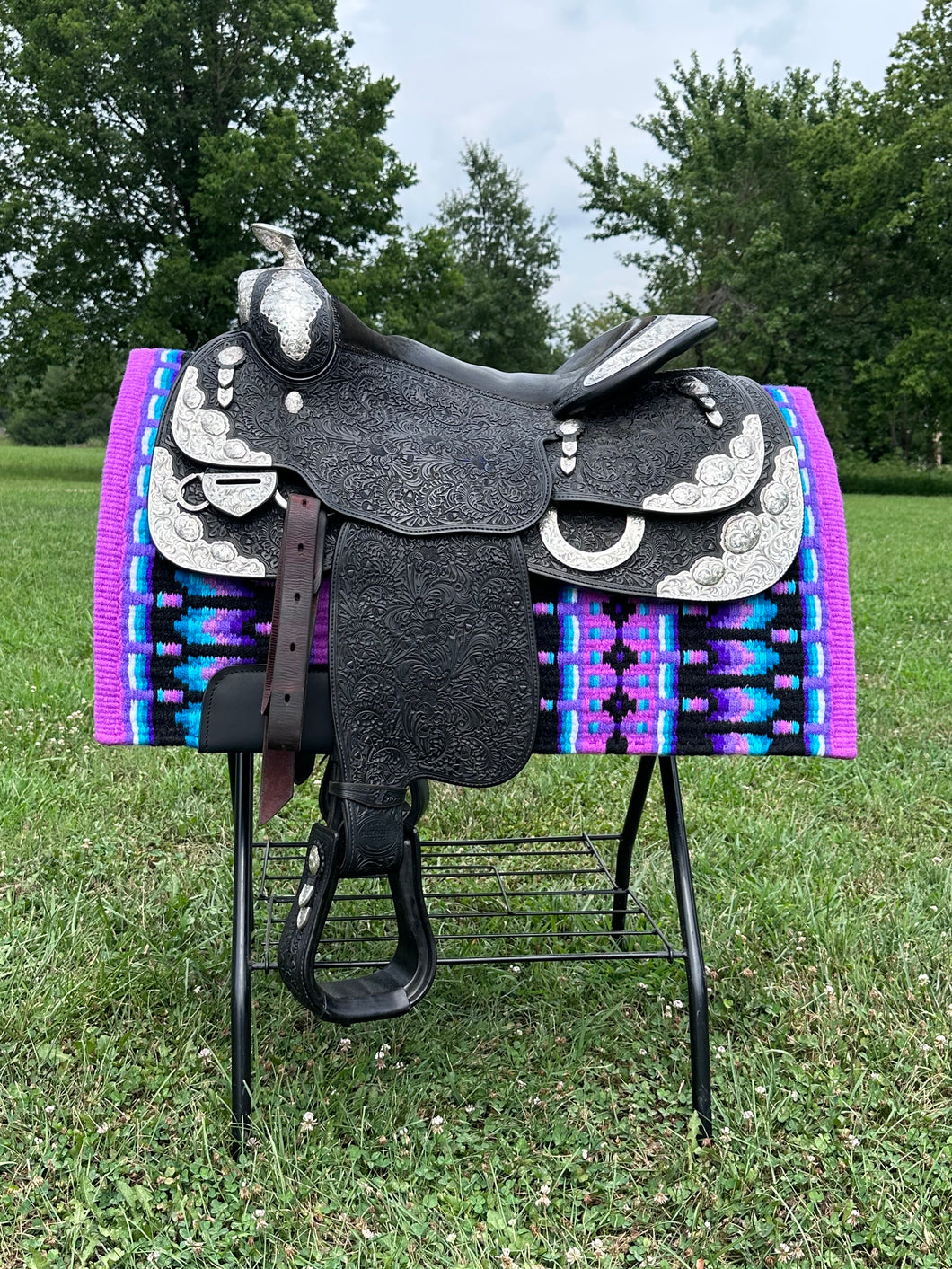 15 1/2” Blue Ribbon Show Saddle