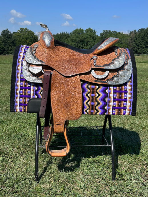 16” Blue Ribbon Show Saddle