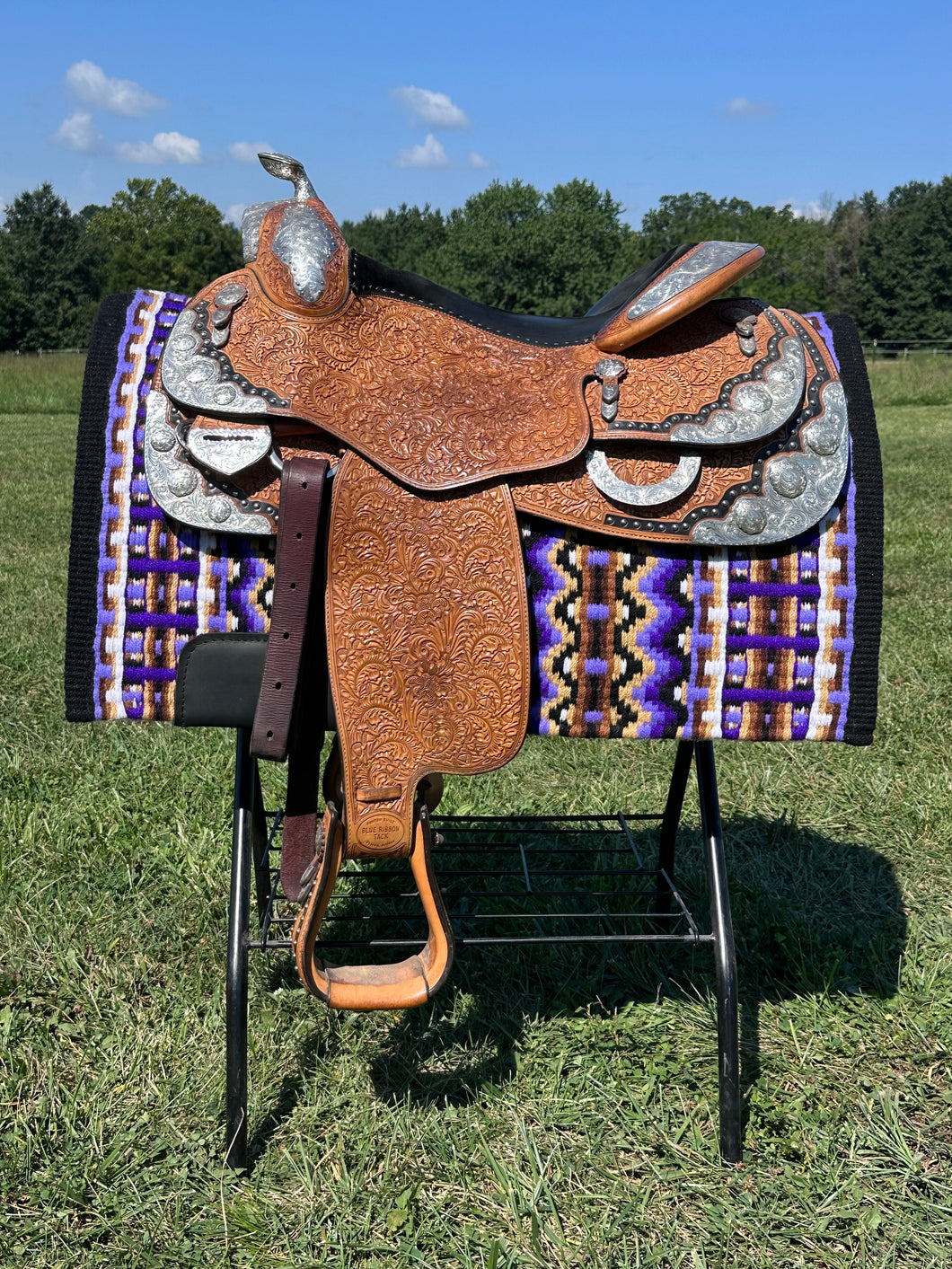 16” Blue Ribbon Show Saddle