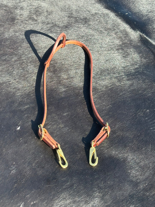 Hot Oil Single Ear Headstall w/ Training Clips