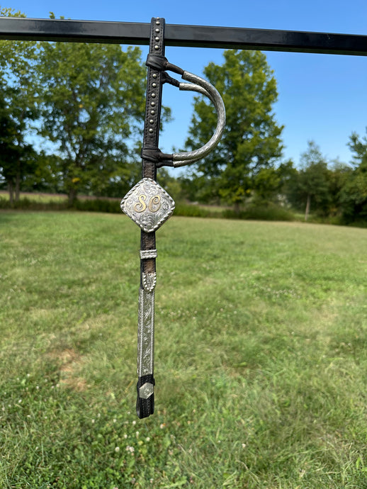 Used Blue Ribbon Show Headstall