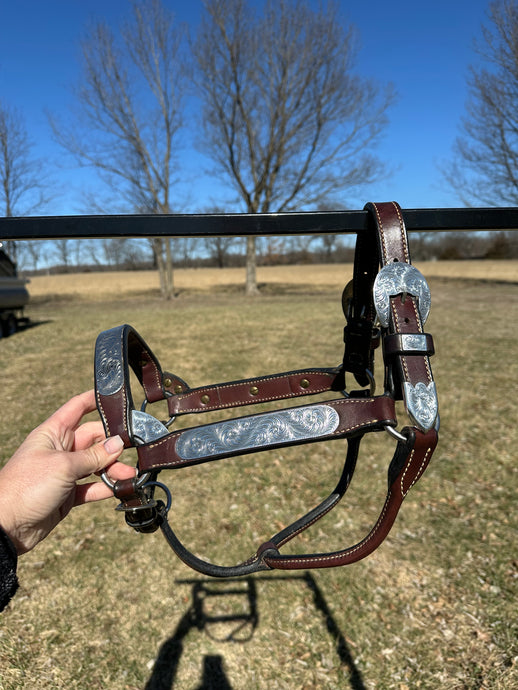 Used Harris Horse Size Show Halter