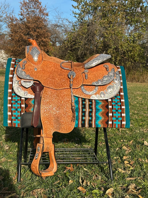 16” Blue Ribbon Show Saddle