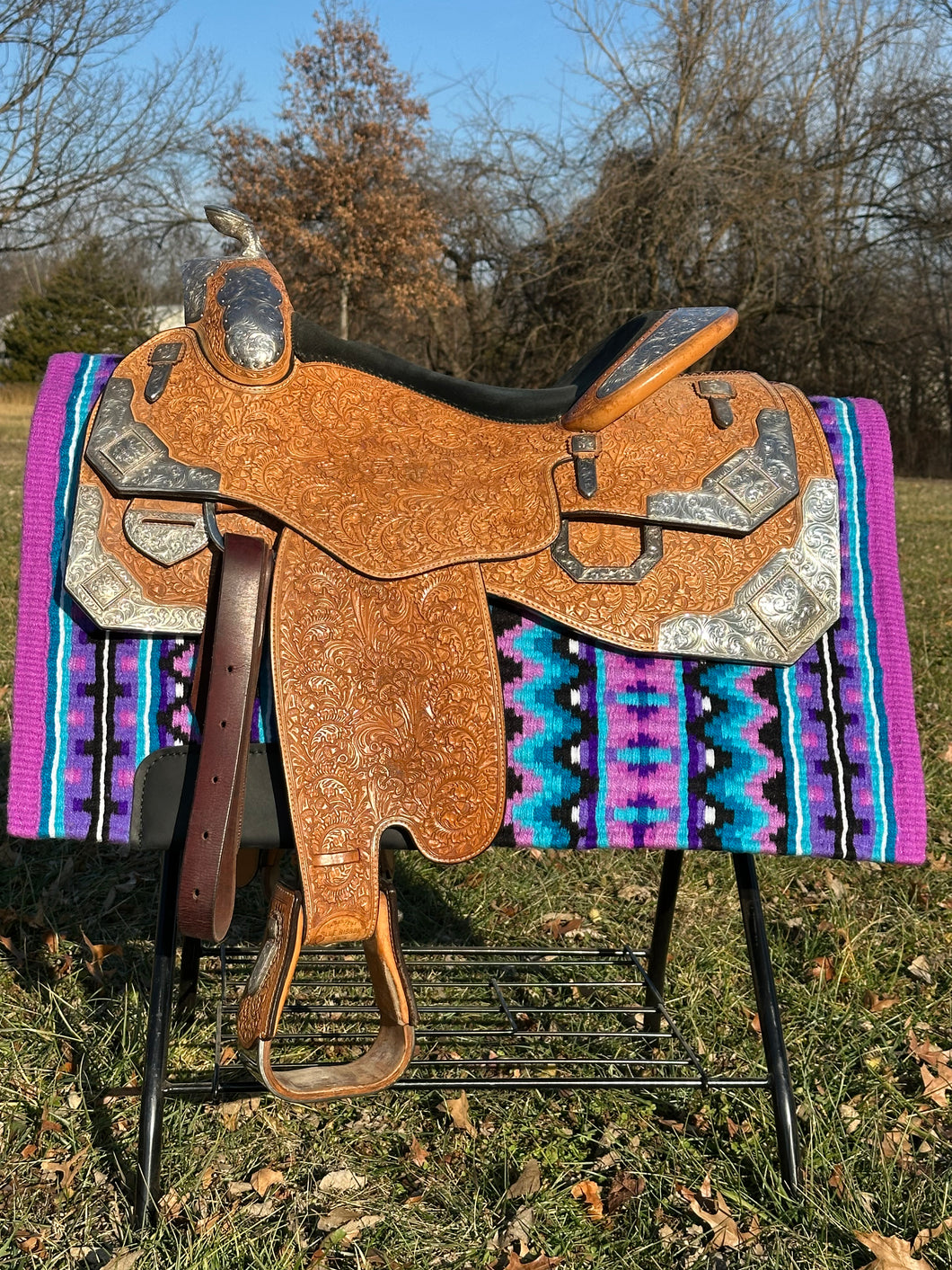 15 1/2” Blue Ribbon Show Saddle