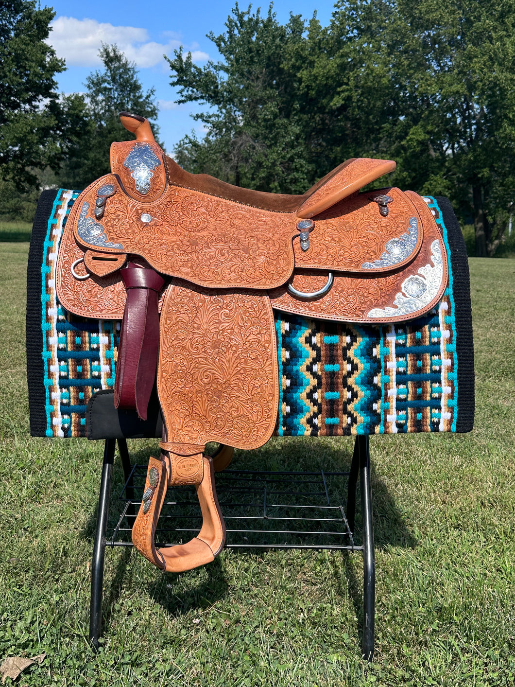 16” Blue Ribbon Show Saddle