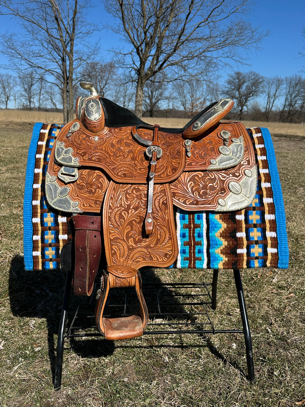 16” Dale Chavez Show Saddle