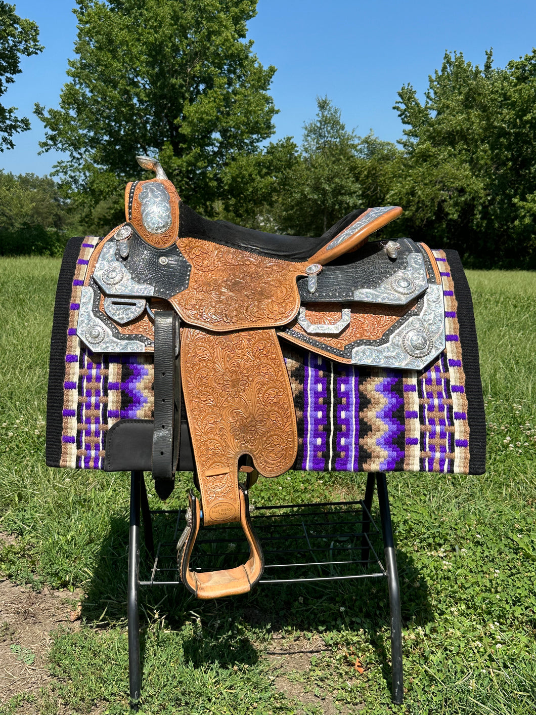 16” Blue Ribbon Show Saddle