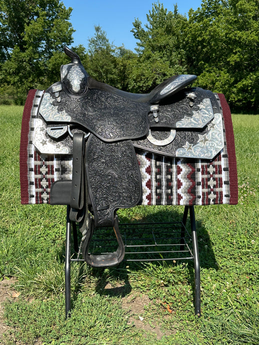 15 1/2” Blue Ribbon Show Saddle