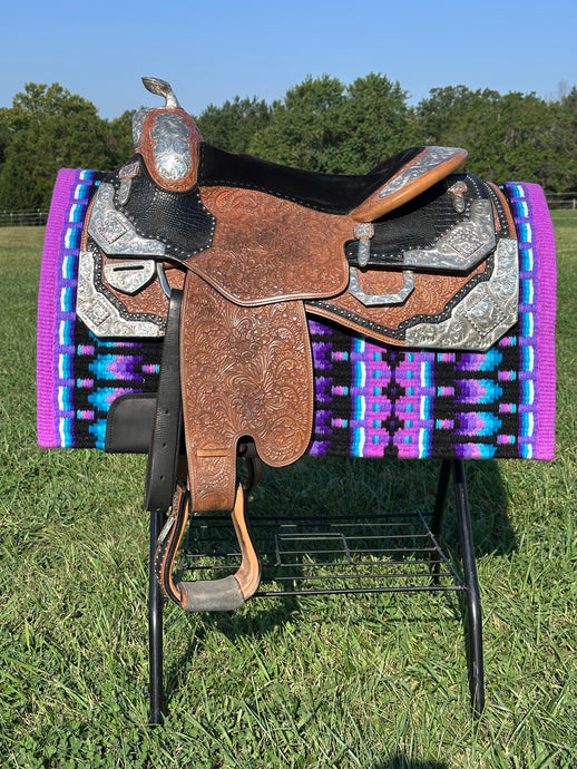16” Blue Ribbon Show Saddle