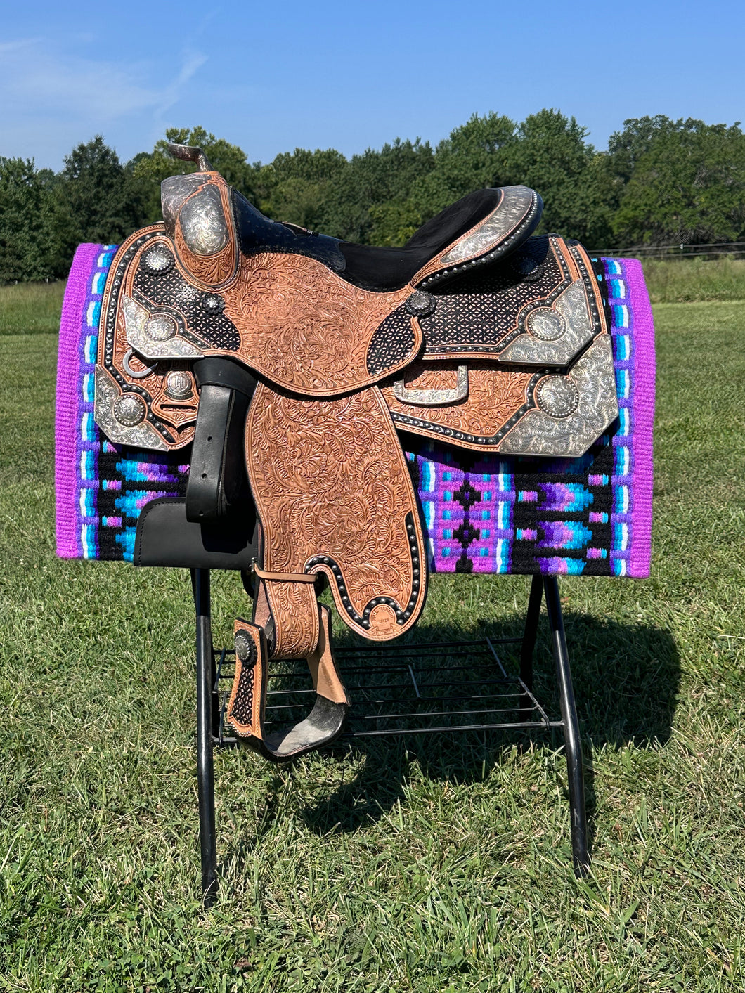 15 1/2” Harris Show Saddle