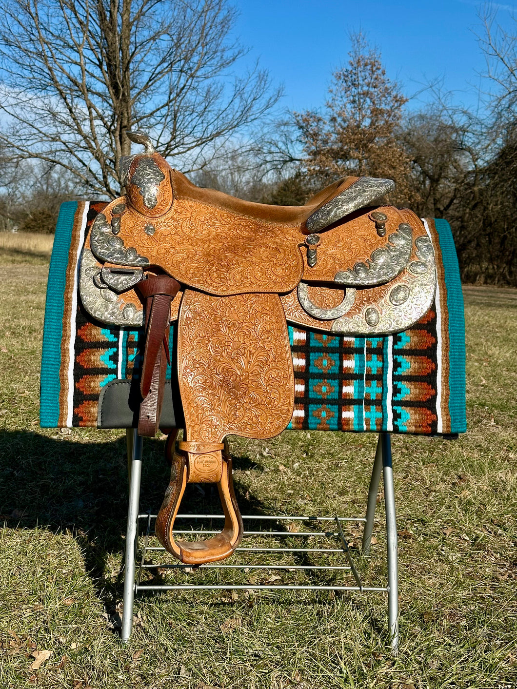 16” Blue Ribbon Show Saddle