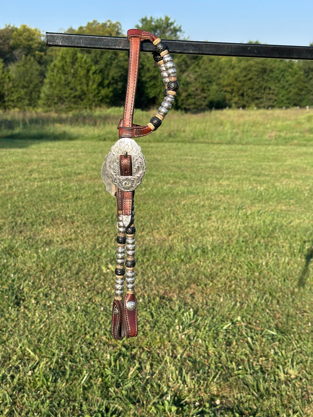 Used Broken Horn Show Headstall